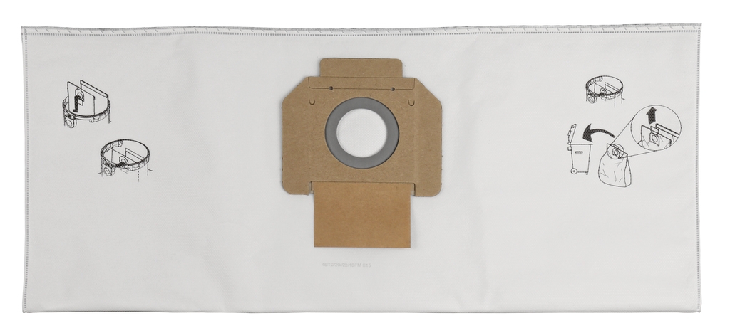 Makita Accessories P-84078 Dust bags fleece VC3012L/M 5 pieces