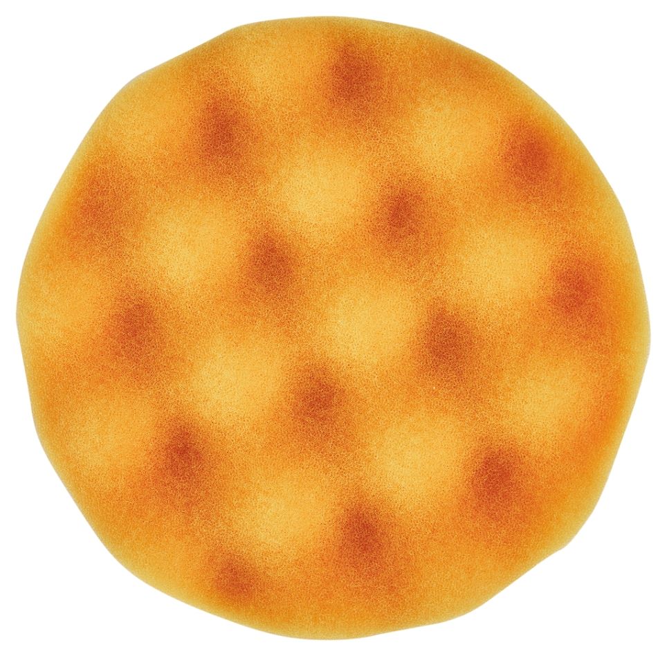 Makita Accessories D-62614 Sponge Waffled Orange soft coarse 150 mm