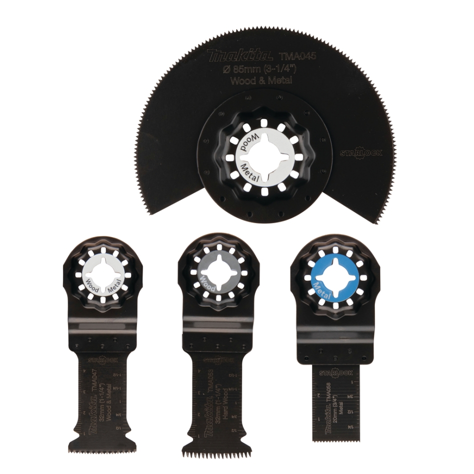 Makita Accessories B-67480 Drop-in set for interior finishing 4 saws