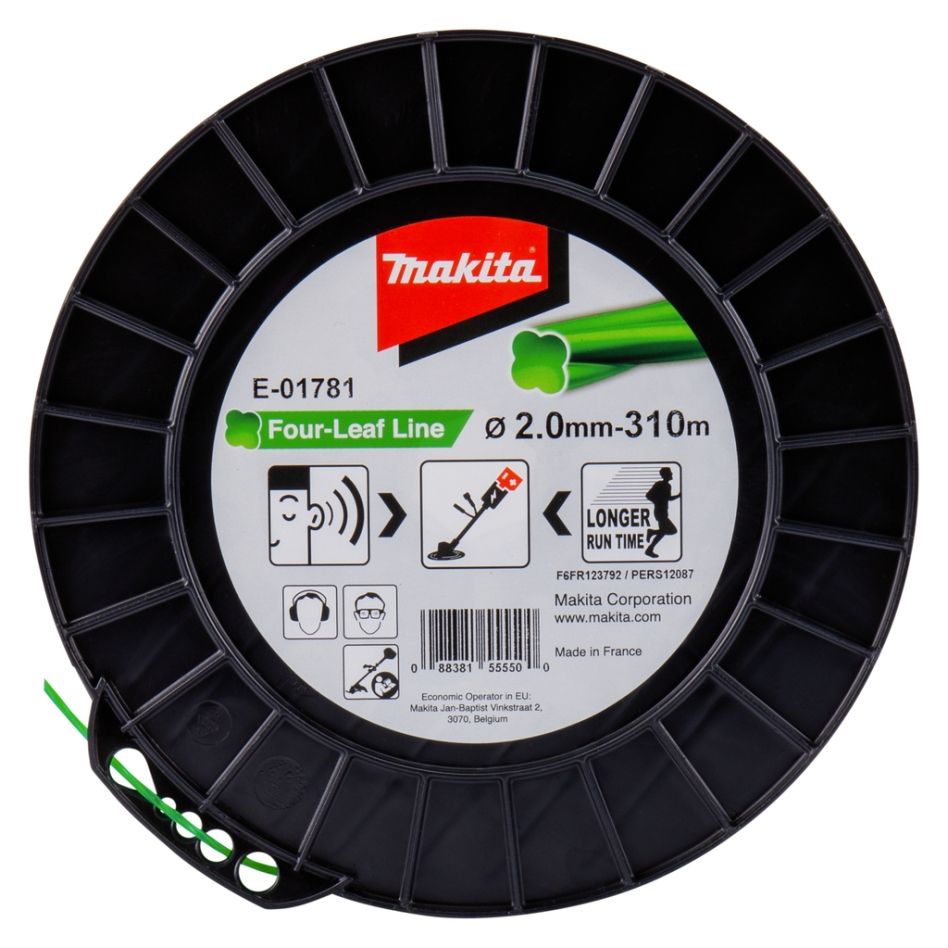 Makita Accessories E-01781 Cutting wire 2.0 x 310 meters Green