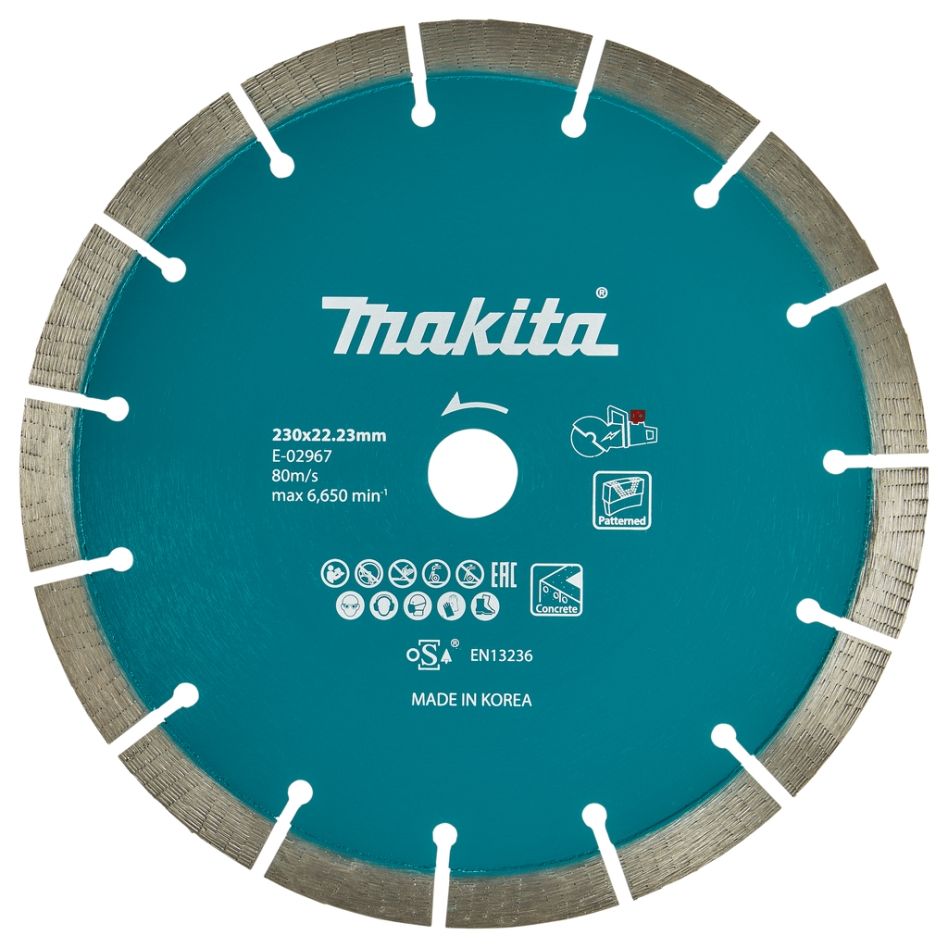 Makita Accessories E-02967 Diamond disc 230 x 22.23 x2.4 mm