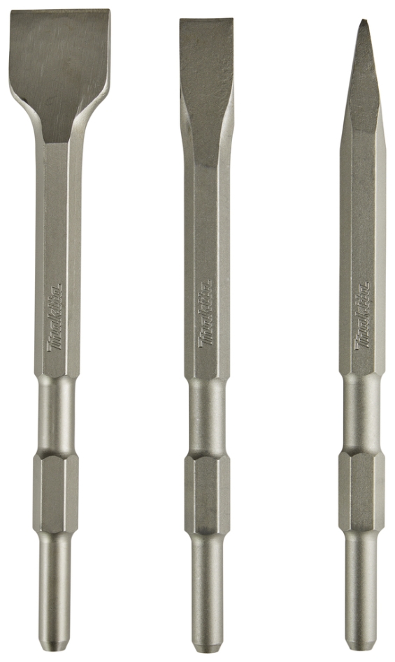Makita Accessories D-71320 SW17 Chisel set 3-piece
