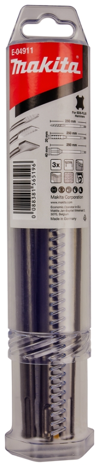 Makita Accessories E-04911 Chisel set 3-piece premium