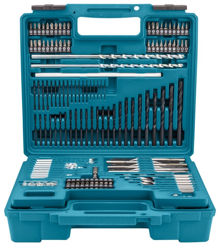 Makita Accessories E-06270 Drill/screw bit set 212-piece