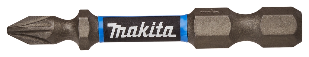 Makita Accessories E-03296 Impact Screw bit PZ1x50mm XTT Impact Premier Per 2 pcs.