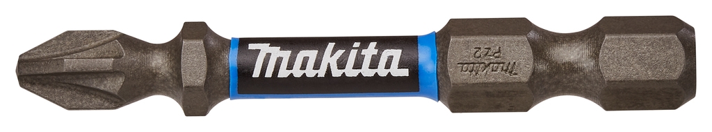 Makita Accessories E-03305 Impact Screw bit PZ2x50mm XTT Impact Premier Per 2 pcs.