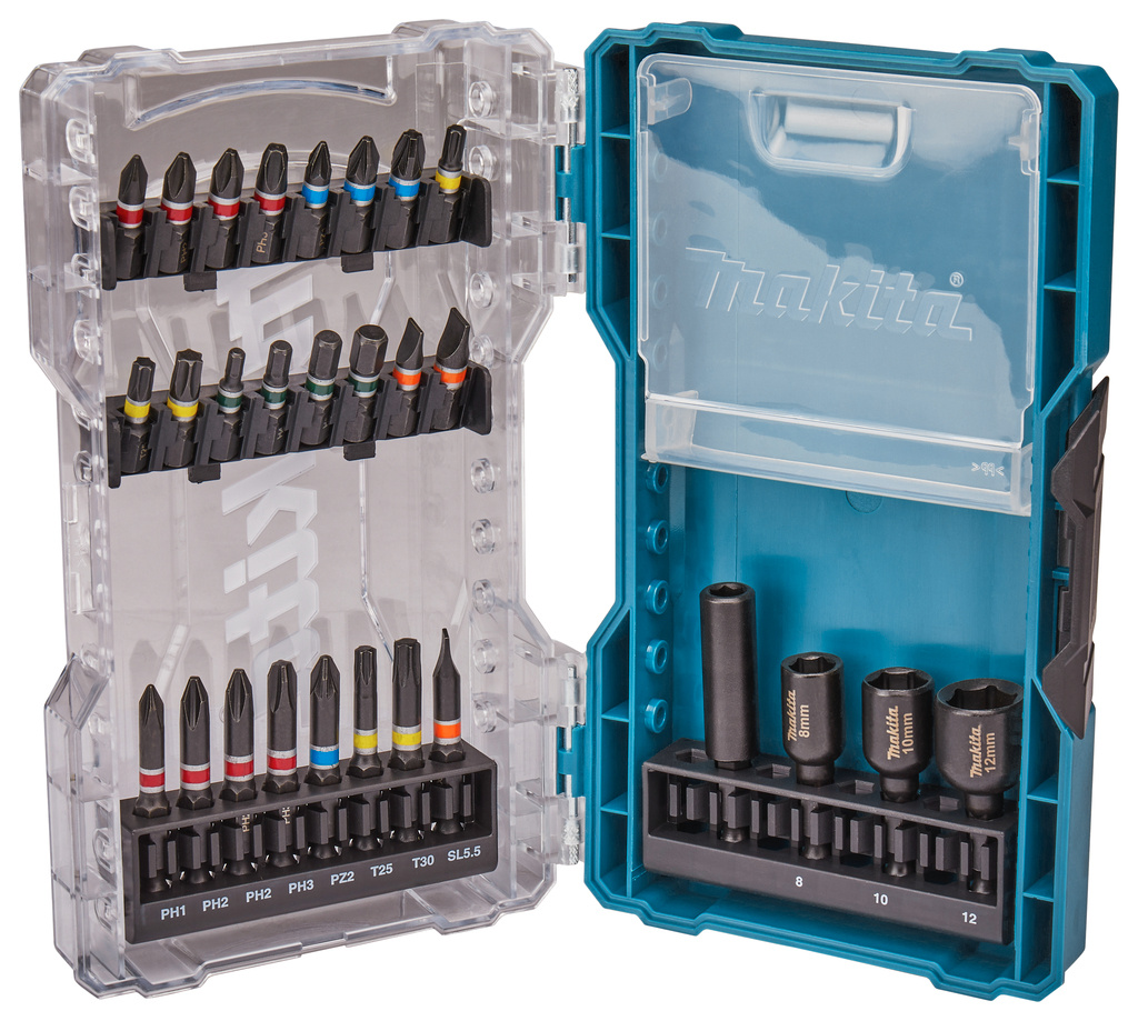 Makita Accessories E-07048 Cap/screw bits set 28-piece
