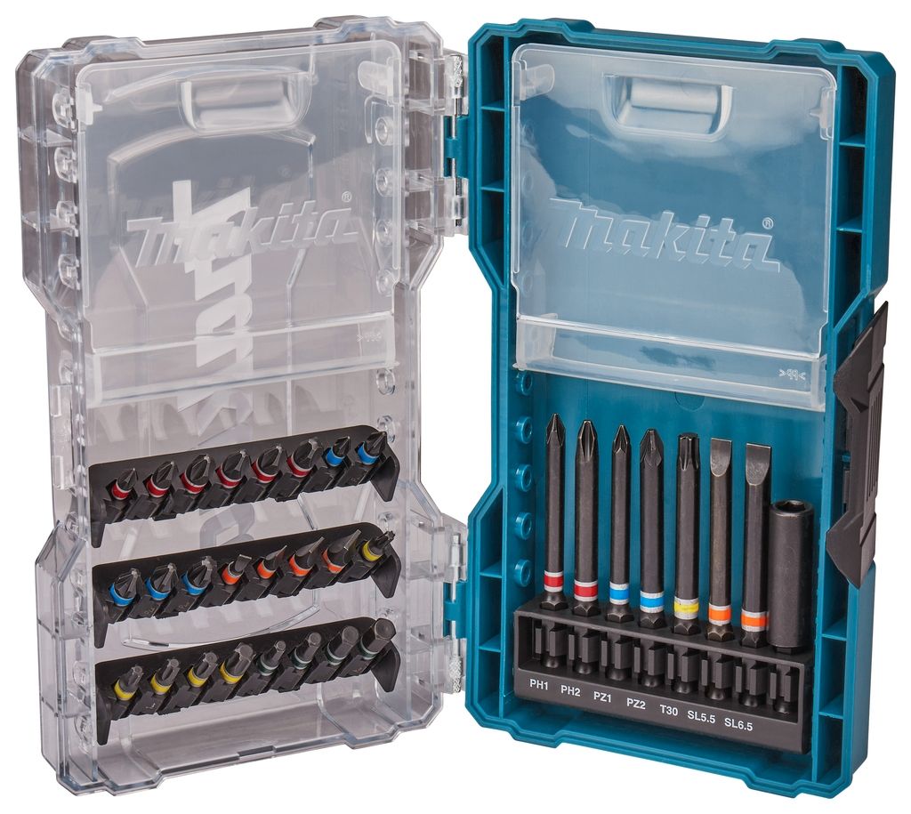 Makita Accessories E-07076 Screw bit set 32-piece
