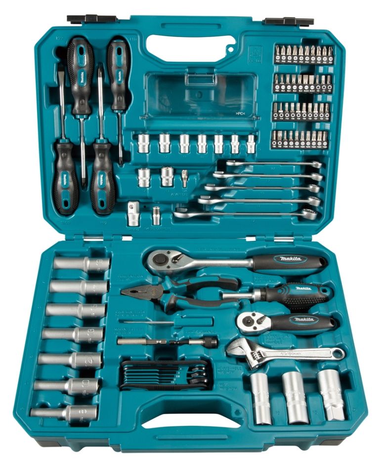 Makita Accessories E-08458 Hand tool set 87-piece