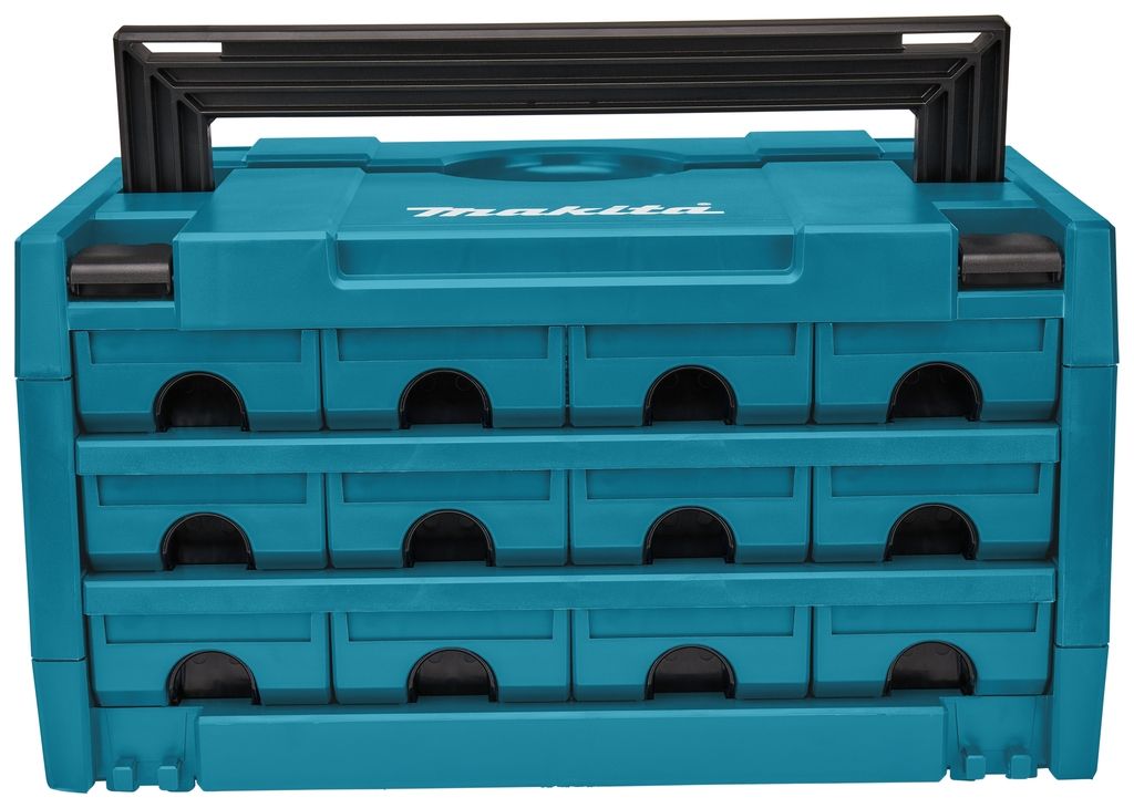 Makita Accessories P-84327 Makpac case nr.3-12, 12 small drawers