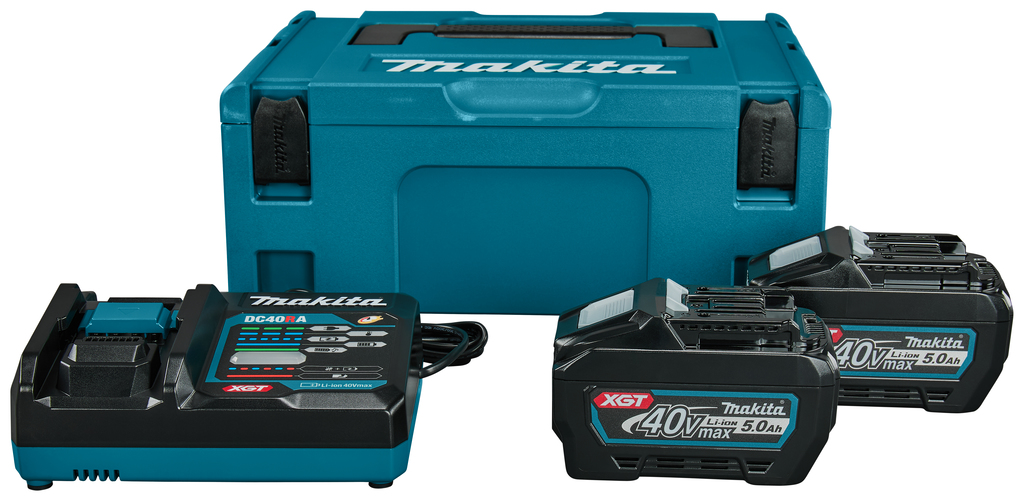 Makita Accessories 191V35-5 XGT Starter Set DC40RA / 2x BL4050F