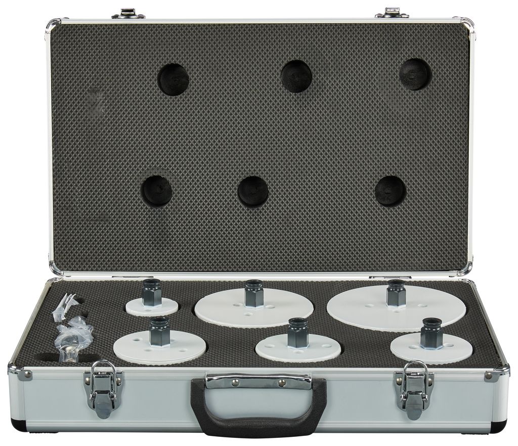 Makita Accessories E-15780 Hole saw set 8-piece 51, 73, 76, 83, 114, 133mm wood/metal Ezychange in case