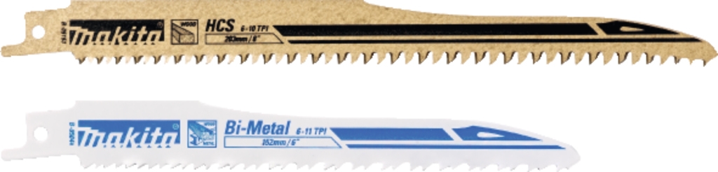 Makita Accessories P-71663 Reciprocating saw blade set 10 pieces