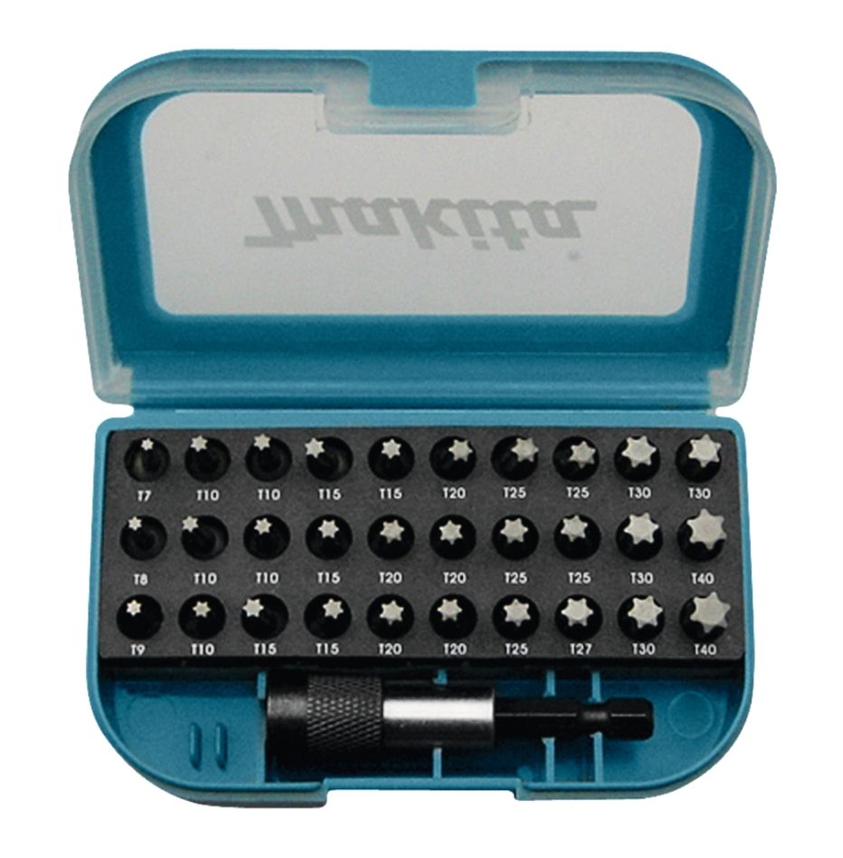 Makita Accessories P-73352 Screw bit set "TORX" 31 pcs