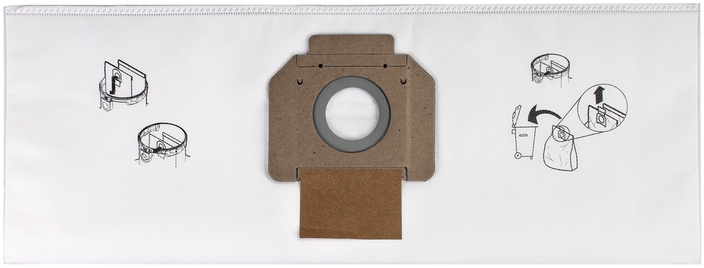 Makita Accessories P-78293 Papers dust bag VC3511L 5 st.