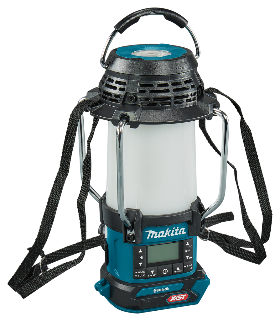 Makita MR010GZ Camping lamp led XGT 40V Max with radio and Bluetooth excl. batteries and charger