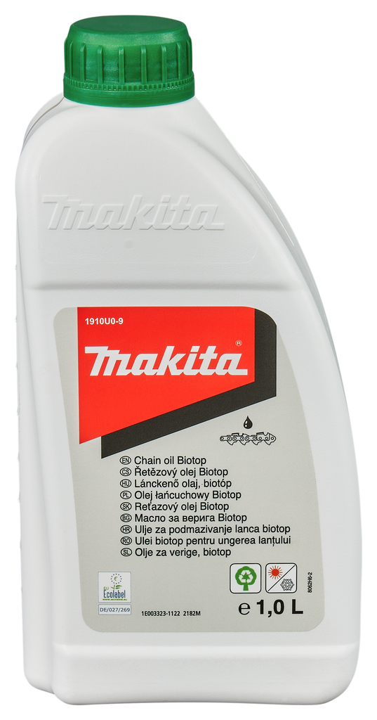 Makita Accessories 1910U0-9 Chainsaw oil Biotop 1L