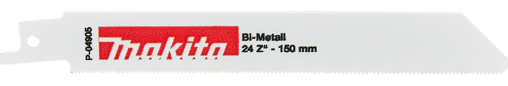 Makita Accessories P-04905 Reciprocating saw blade 3015 Bi-metal 5 pieces