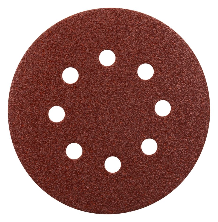 Makita Accessories P-43555 Sanding disc 125 mm Grit 80 RED 10 pcs.