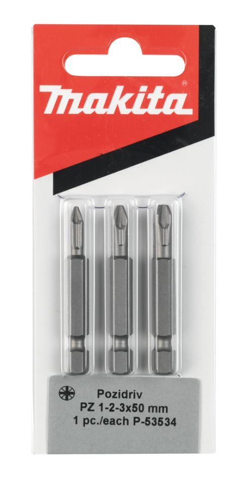 Makita Accessories P-53534 3-piece Torsion screwdriver set Pozidrive