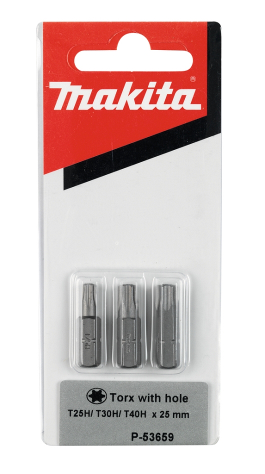 Makita Accessories P-53659 3-part screw bit set Torx