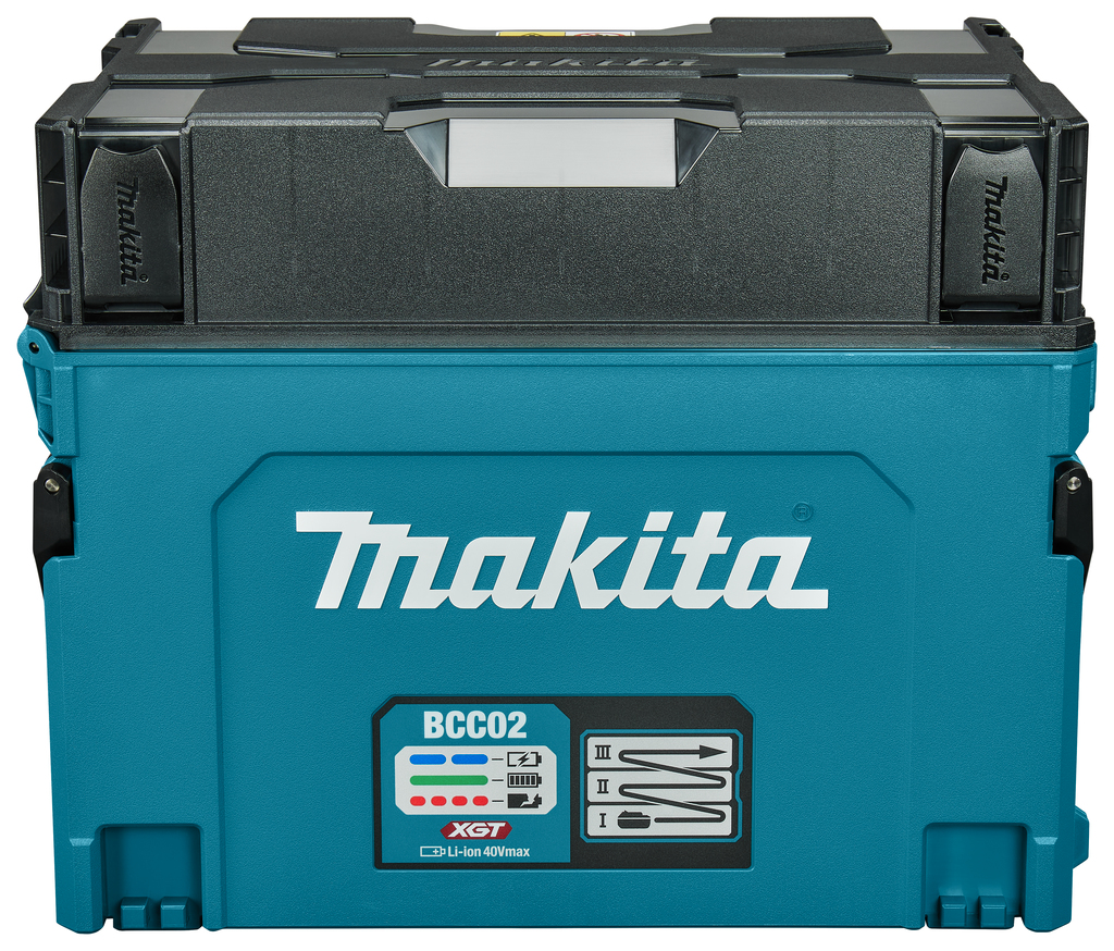 Makita Accessories BCC02 BCC02 MBox Multi Charger XGT for 12 batteries (max BL4040F)