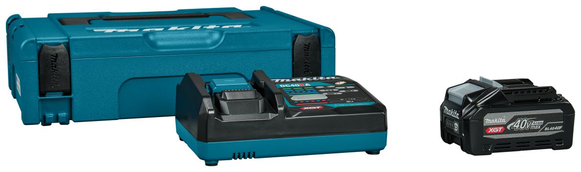 Makita Accessories 1915D9-2 Starter set XGT DC40RA / 1x BL4040F
