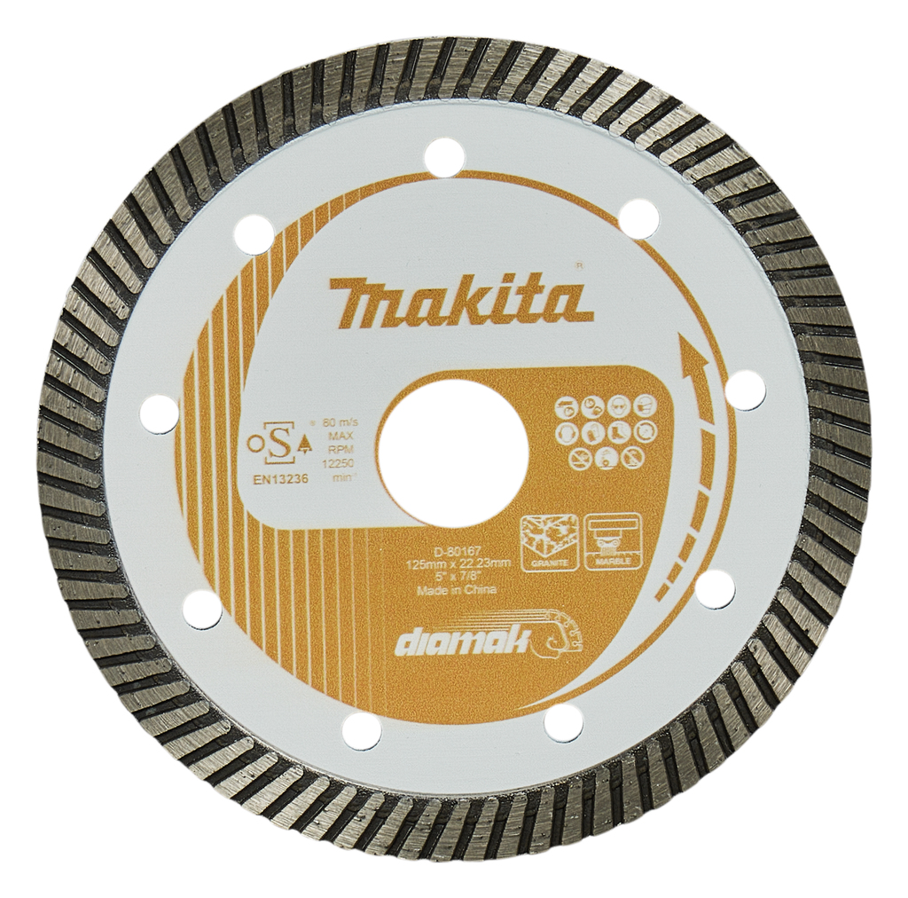 Makita Accessories D-80167 Diamond grinding wheel 125x22,23x2,2mm
