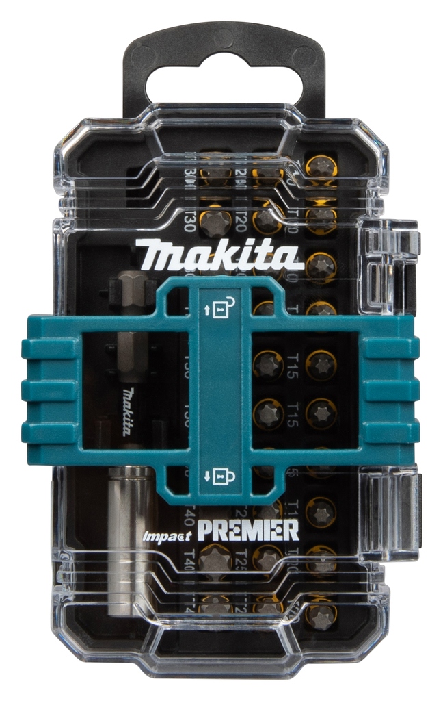 Makita Accessories E-25111 Impact Premier Impact screw bit set Torx 31-piece