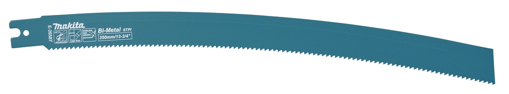 Makita Accessories E-26587 Recipro saw blade curved 1.6x350mm 8T