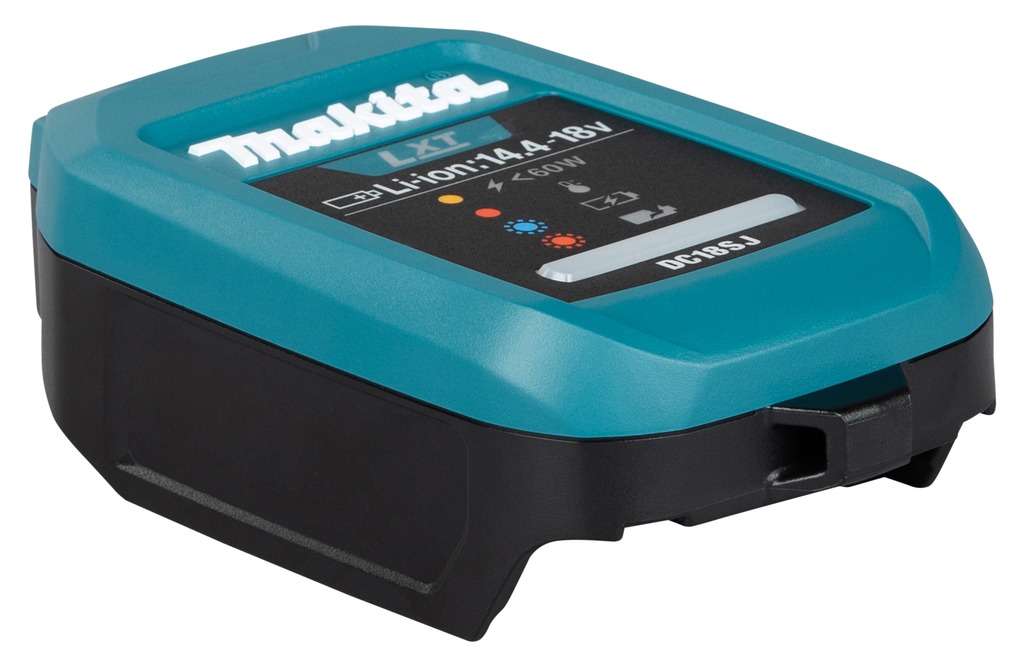 Makita Accessories 1915T9-4 LXT DC18SJ Compact USB-C charger for 14.4V and 18V LXT batteries