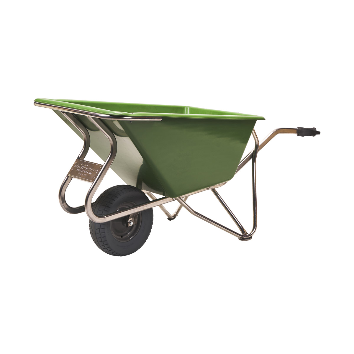 Matador 14577 Wheelbarrow Noka 160 with punctureproof tire extra wide and polypropylene bin 160ltr