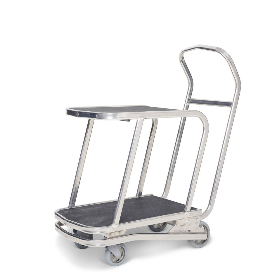 Matador 17774 M-REBEL 400S-2P Standard - Platform trolley aluminum with 2 platfroms