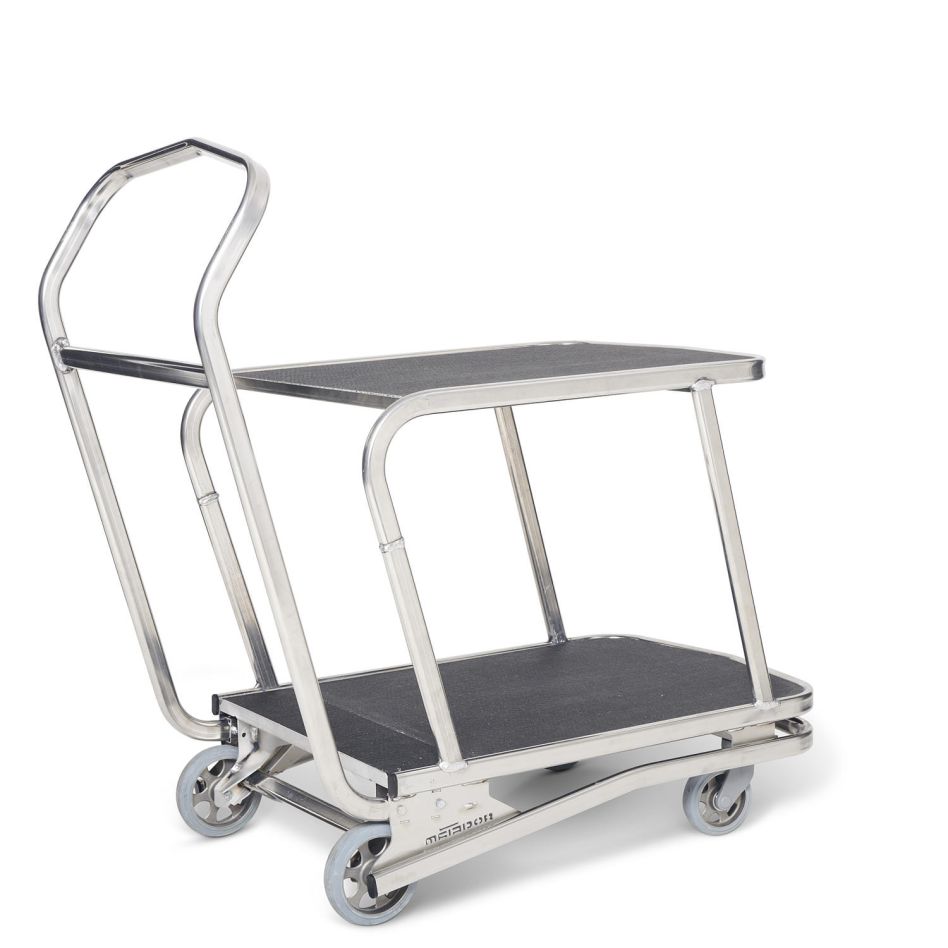 Matador 17775 M-REBEL 400M-2P Standard - Aluminum platform trolley with 2 platforms