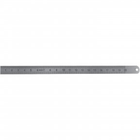 MIB 07074094 Ruler stainless steel 1000x30x1.0mm mm+1/2mm double sided