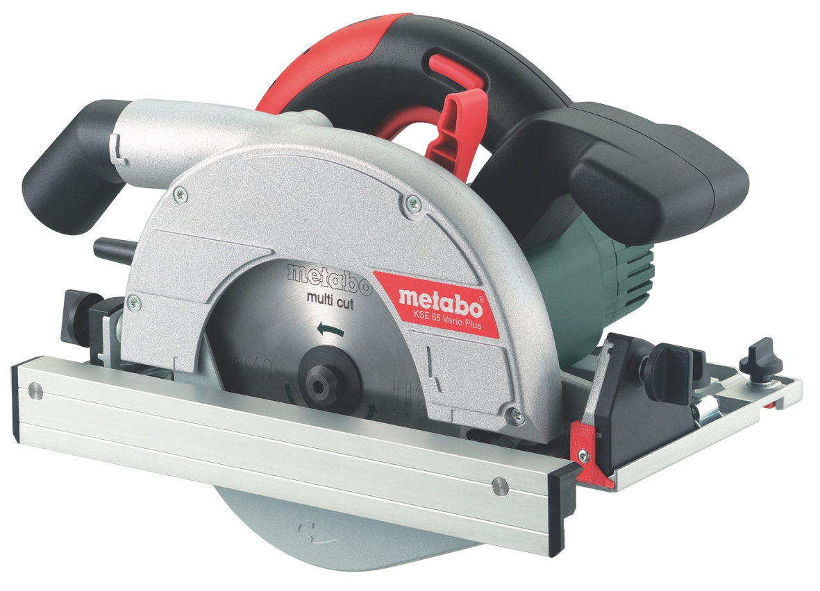 Metabo 601204000 KSE55VarioPlus 1200 Watt circular saw for plunge-cut and handheld circular saws
