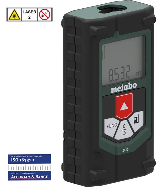Metabo 606163000 LD 60 Laser Rangefinder 60 metres