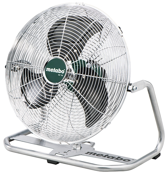 Metabo 606176850 AV 18 Cordless Fan 18V Body
