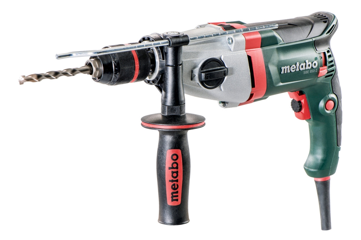 Metabo 600782500 SBE 850-2 Impact drill 850 Watt + Transport case