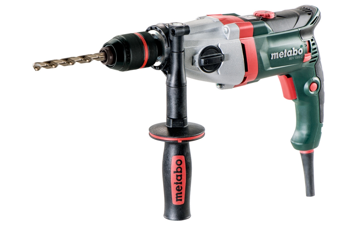 Metabo 600574810 BEV 1300-2 1300 Watt electronically adjustable two-speed drill