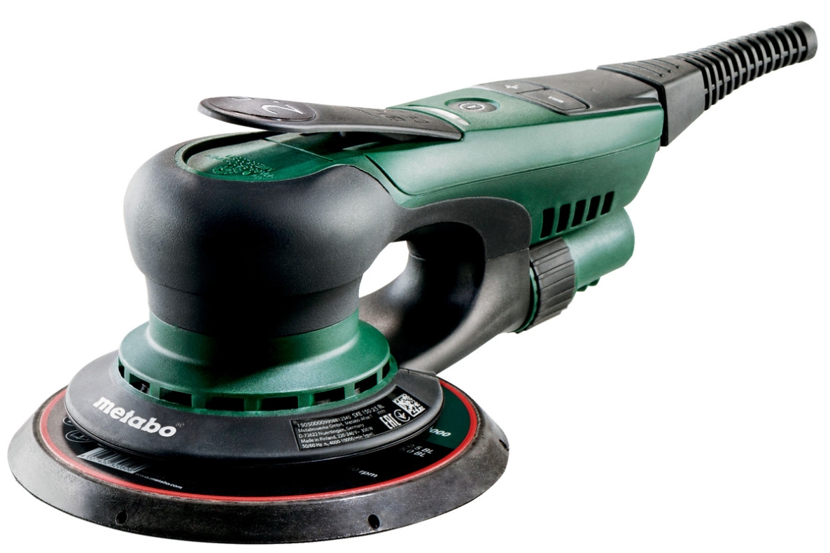 Metabo 615050700 SXE 150-5.0 BL Orbital sander 150 mm 350 Watt in metaloc