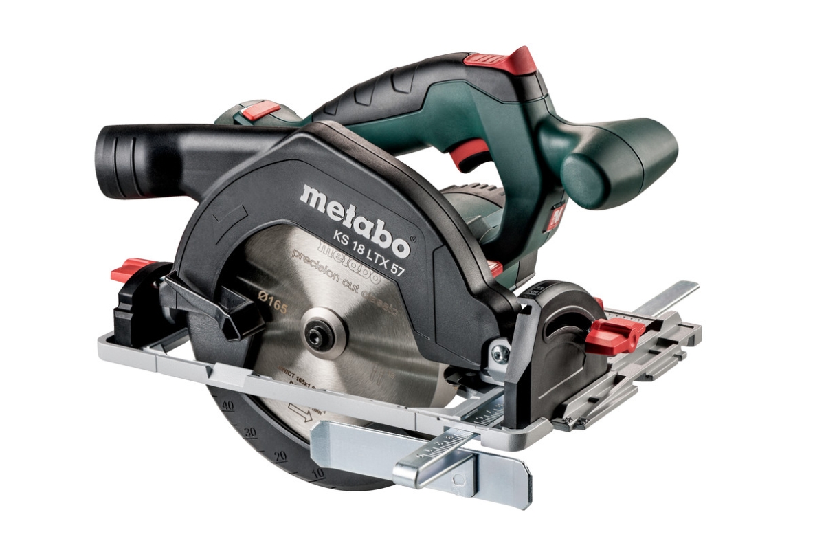 Metabo 601857840 KS 18 LTX 57 cordless circular saw 18V excl. batteries and charger in metaBOX 340