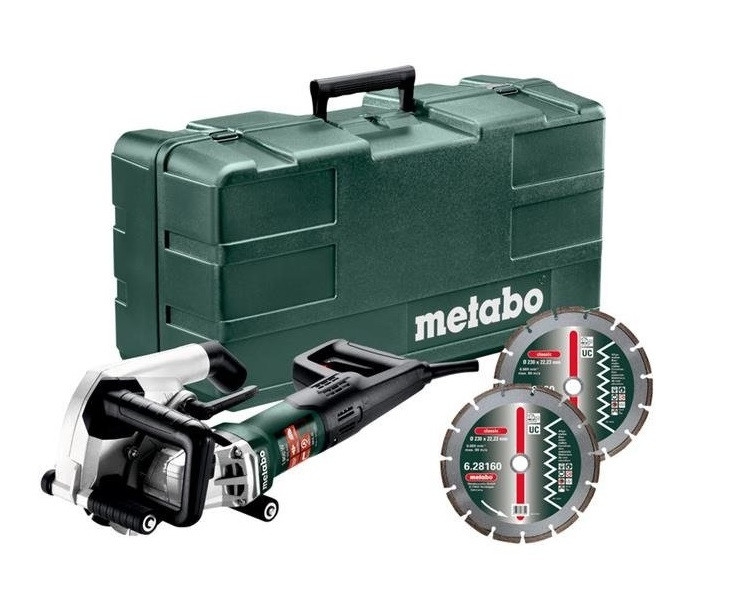 Metabo 604040500 MFE40 1900 Watt Wall Chaser + 2 Diamond Discs
