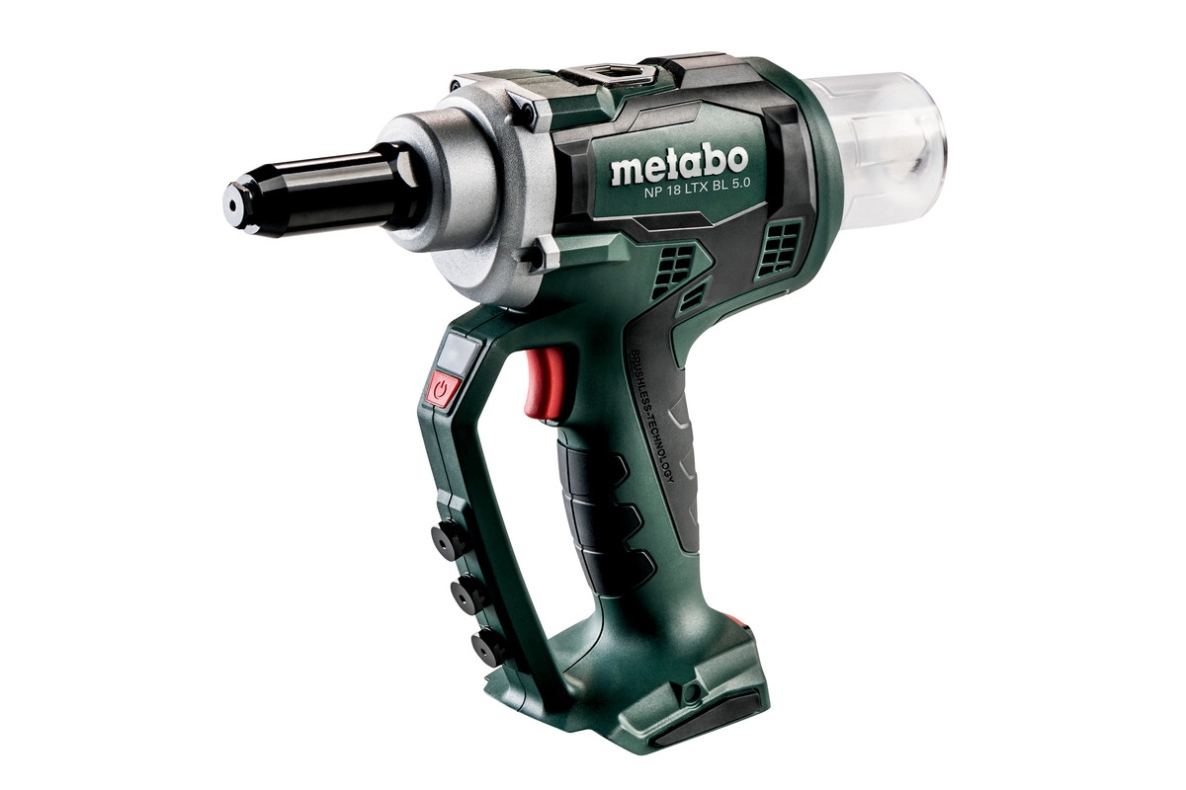 Metabo 619002840 NP 18 LTX BL Battery Blind Riveter 18V excl. batteries and charger in metaloc 619002840