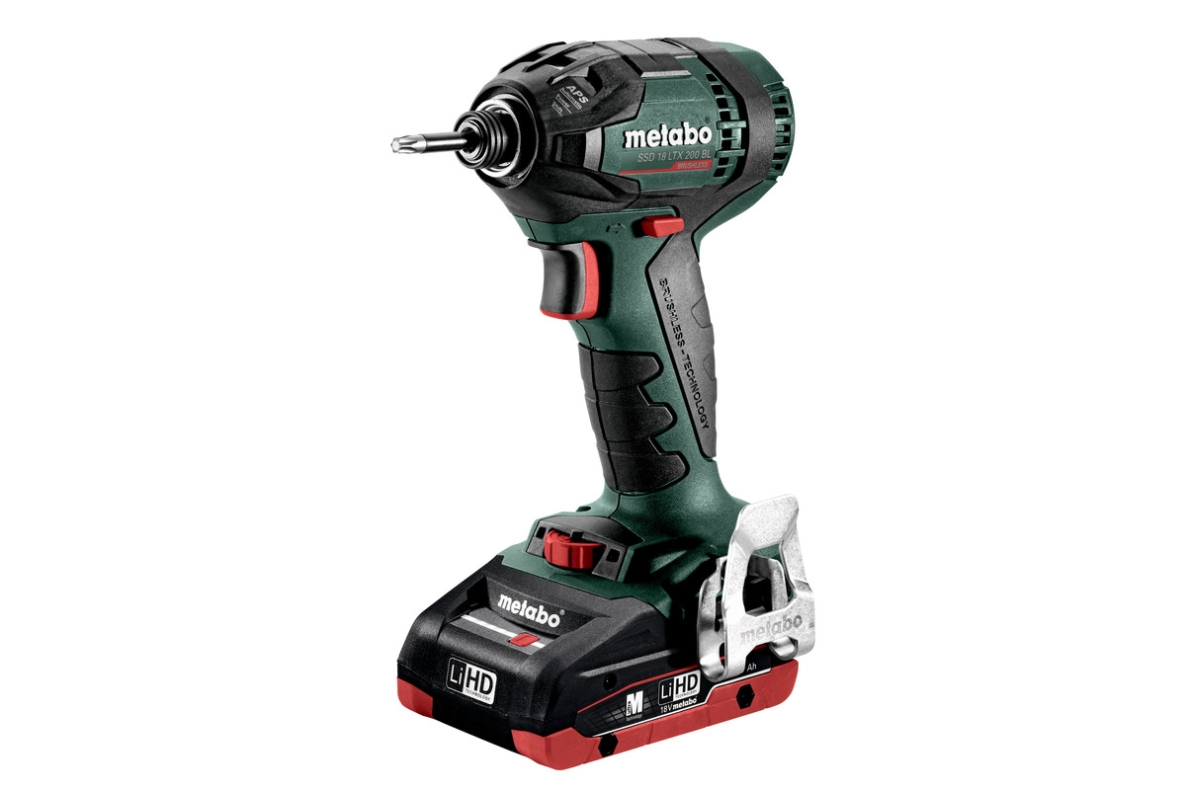 Metabo 602396800 SSD18LTX 200 BL cordless screwdriver 18V 4.0Ah LiHD in case