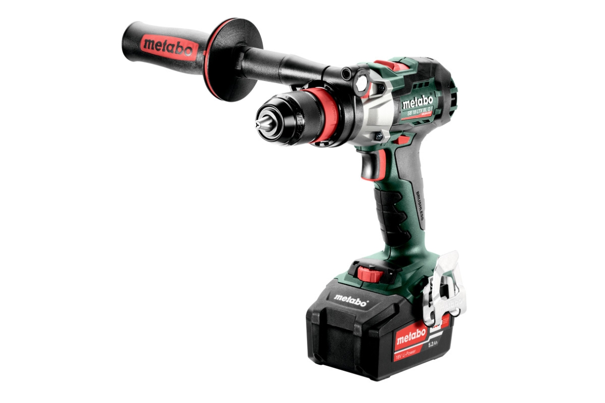 Metabo 602361650 SB 18 LTX BL Q I Cordless Impact Drill 18 Volt 5.2 AH Li-Ion