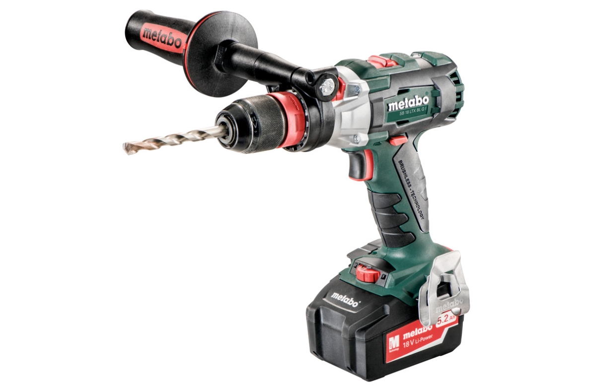 Metabo 602361660 SB 18 LTX BL Q I Cordless Impact Drill 18 Volt 5.5 AH LiHD