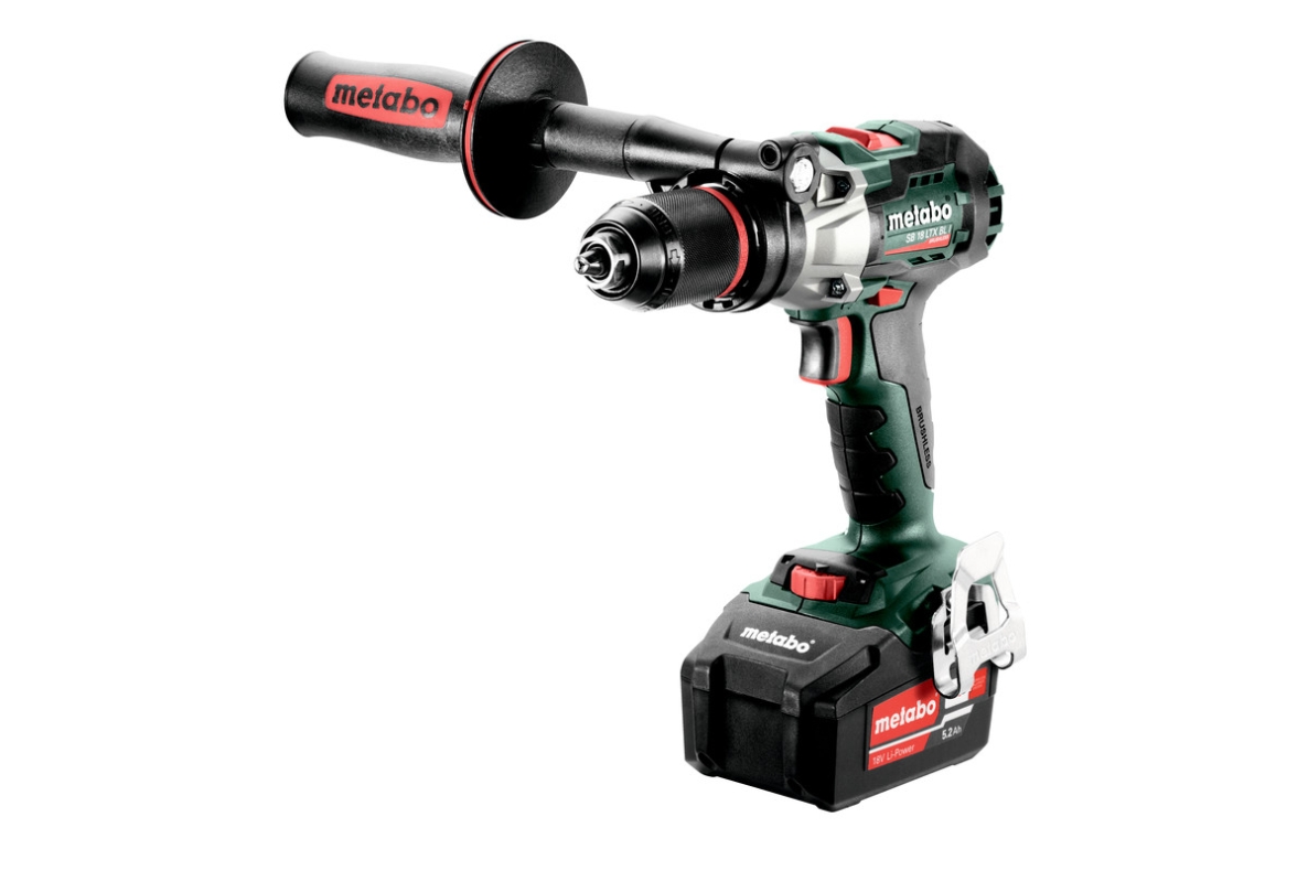 Metabo 602360650 SB 18 LTX BL I Cordless Impact Drill 18 Volt 5.2 AH Li-ion in metaBOX 145 L