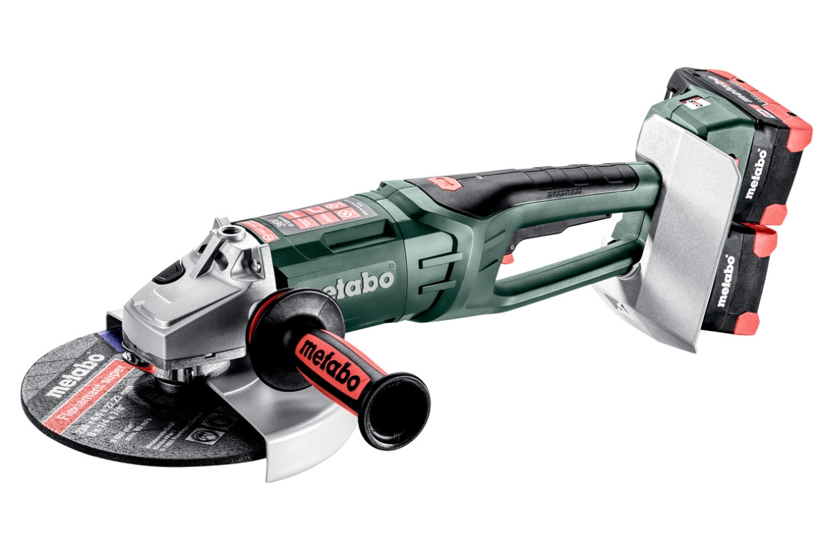 Metabo 613103810 WPB 36-18 LTX BL 24-230 Quick Cordless Angle Grinder 230mm 2x18V 4x8Ah LiHD in case
