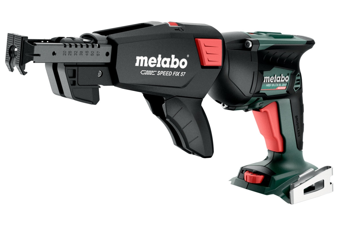 Metabo 620062890 HBS 18 LTX BL 3000 cordless screwdriver 18V body + Speed Fix 57 Screw Magazine